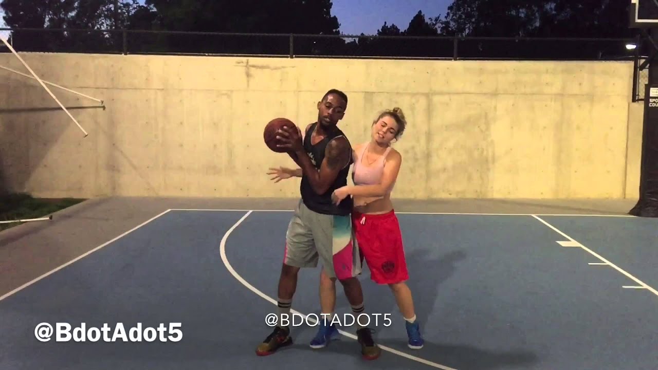 When she asks to play 1-on-1